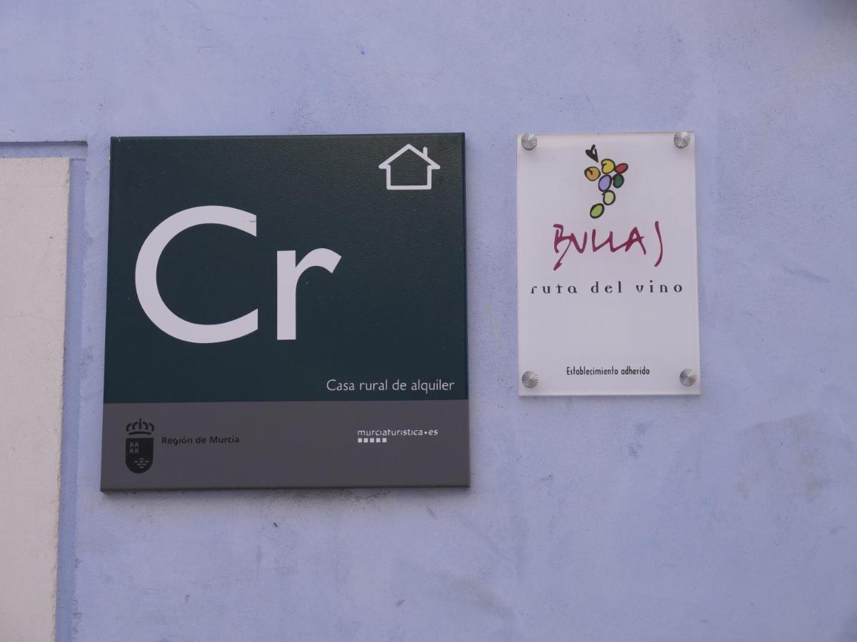 Casa Rural Ortega Rubio Cehegín Kültér fotó